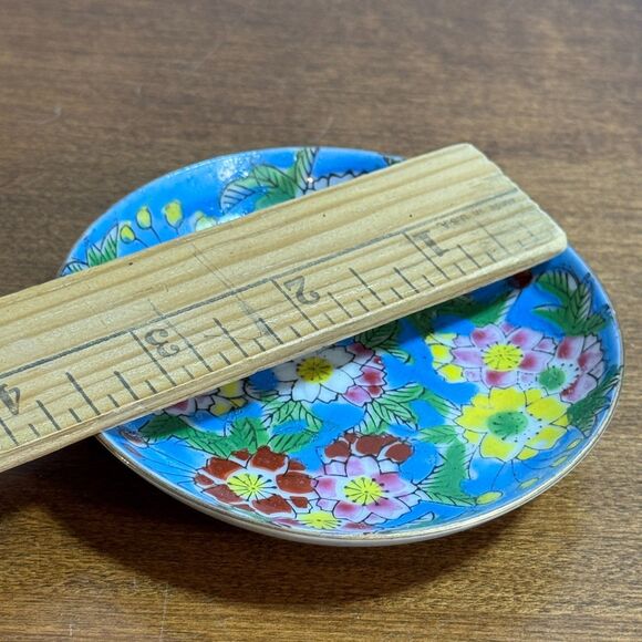 Butter Pat by Chadwick Miller in Japan Mini Dish Small Plate CMI Blue - Picture 4 of 4